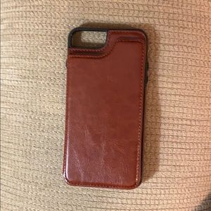 iPhone 6/7 Cell Phone Case with mini Wallet